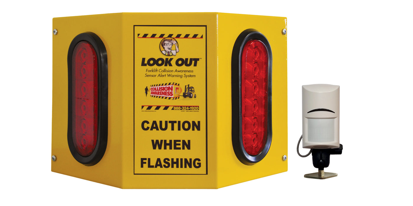 Overhead Door 2-Way Traffic Warning System - Forklift Training Safety Products