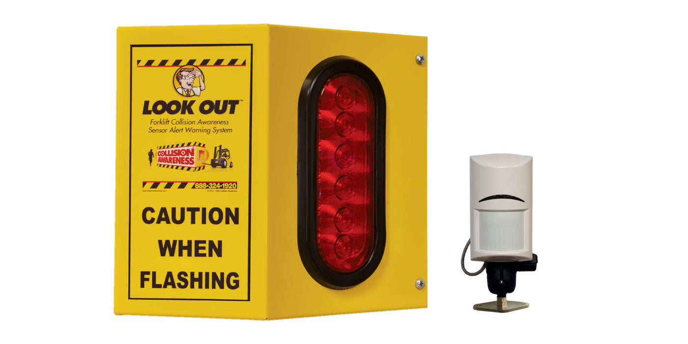 Overhead Door 2-Way Traffic Warning System - Forklift Training Safety Products