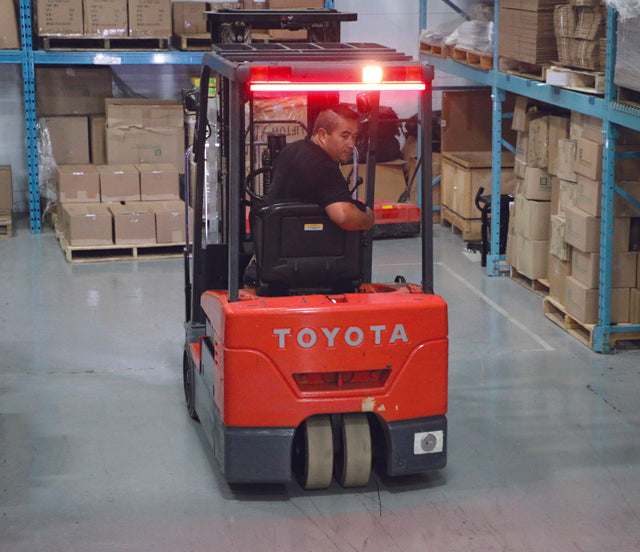 The Forklift PAL Pedestrian Awareness Light System - Forklift Training Safety Products