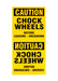 Wheel Chocks System Pieces - Forklift Training Safety Products