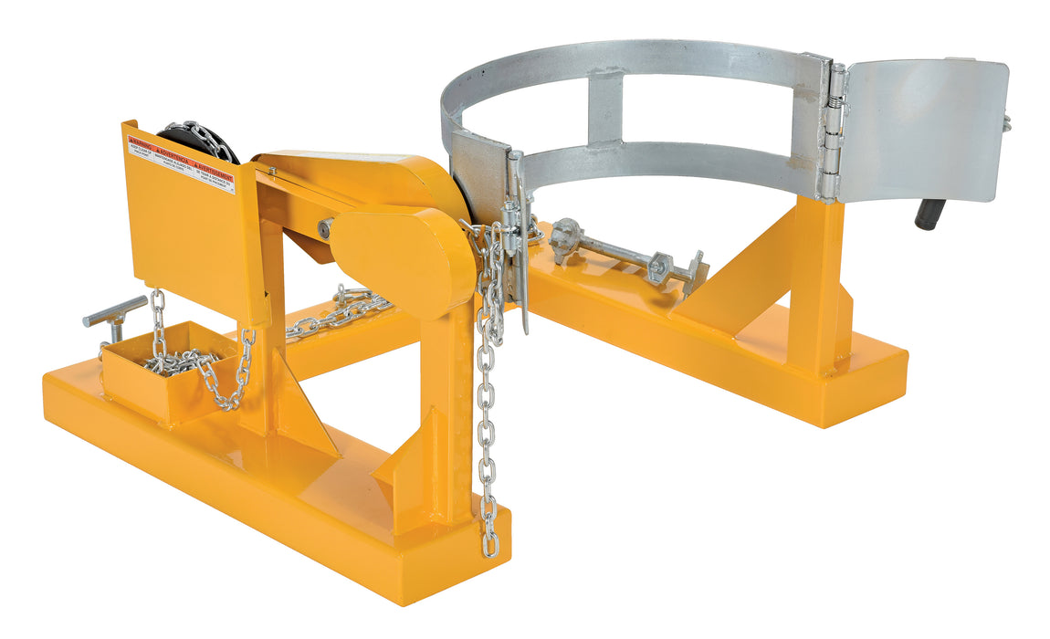 Manual Drum Carrier/Rotator - Forklift Training Safety Products