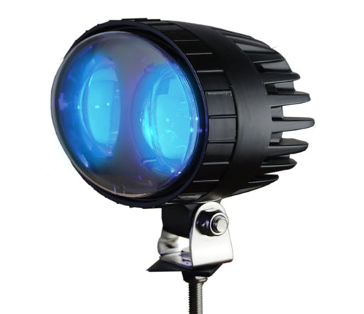 Lampe de sécurité LED 10V-80V 15LED Bleu 10W pour chariot élévateur