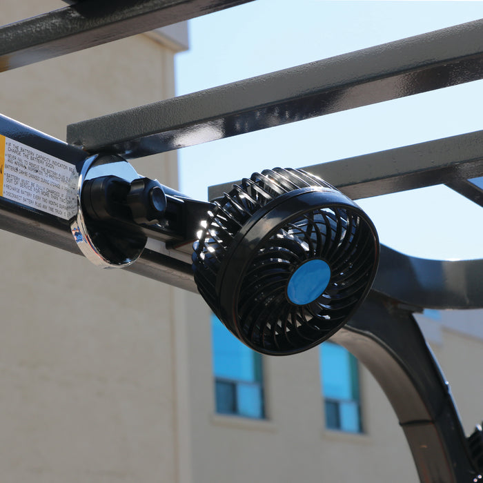 Forklift Operator Fan with Magnetic Mount