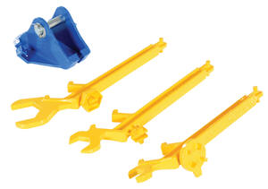 Multi-Purpose Drum Lifter/Wrench - Forklift Training Safety Products