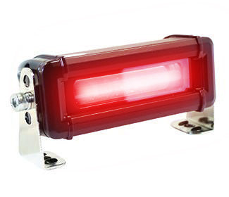 Lampe de sécurité LED 30 W pour chariot élévateur - Lumière d'avertissement  - DC 12-80 V - Rouge
