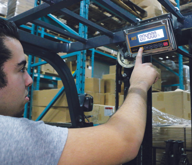 Safe-Weigh® Forklift Hydraulic Scale System - Forklift Training Safety Products